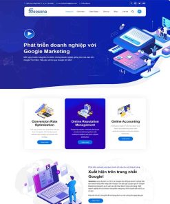 Theme WordPress công ty Agency, SEO website