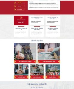 Theme wordpress giống tập đoàn bds thiên khôi update 5/2025