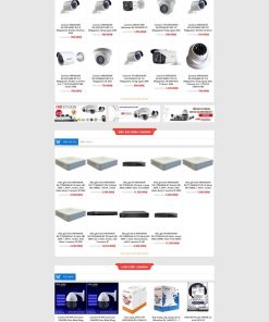 Theme wordpress shop camera