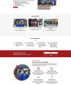 Theme wordpress dịch vụ chuyển nhà trọn gói