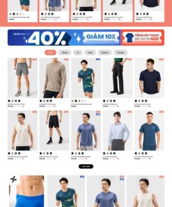 Theme wordpress thời trang coolmate