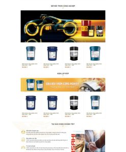 Theme wordpress bán dầu nhớt bôi trơn