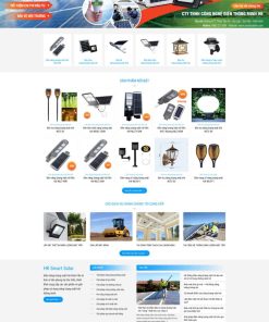 Theme wordpress đèn năng lượng mặt trời