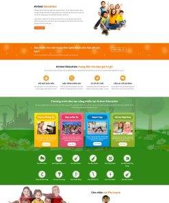 Theme wordpress trường học 01