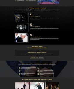 Theme wordpress lớp học bitcoin