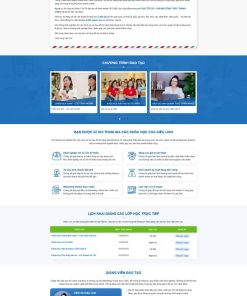 Theme wordpress trường học 03