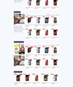 theme WordPress Gym Shop