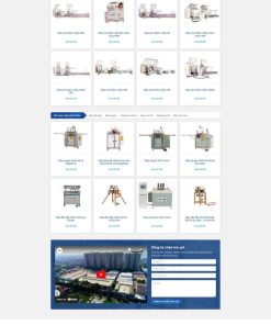 Theme wordpress công ty cơ khí đẹp chuẩn seo