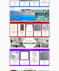 Theme wordpress siêu thị gạch men đẹp
