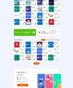 Theme wordpress bán tài khoản mmo gamikey