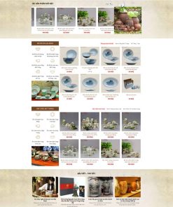 Theme wordpress gốm sứ