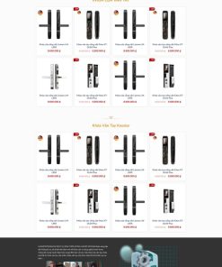 Theme wordpress bán khóa cửa vân tay