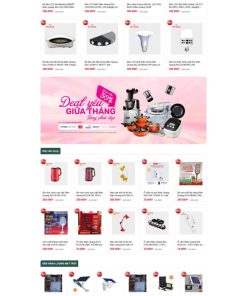 Theme wordpress bán đèn led ,thiết bị điện dân dụng