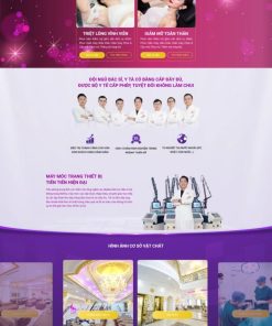 Theme wordpress thẩm mỹ viện giống mailisa