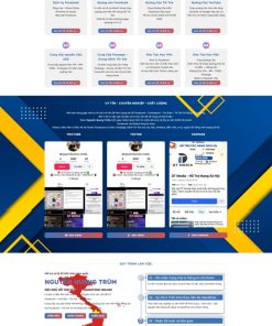 Theme wordpress dịch vụ mạng xã hội