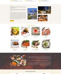 Theme wordoress nhà hàng quán ăn 2