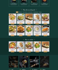 Theme wordpress nhà hàng 5