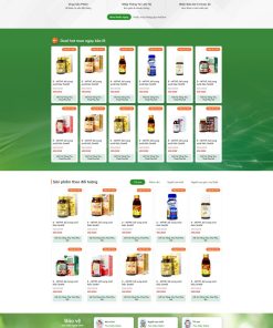 Theme wordpress nhà thuốc 6