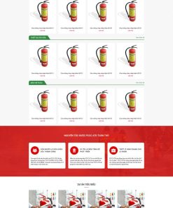 Theme wordpress bán thiết bị phòng cháy chữa cháy