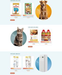 Theme wordpress dịch vụ thú cưng chó mèo