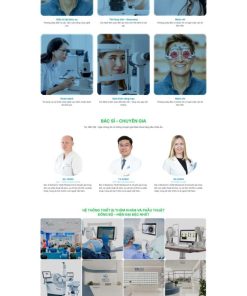 Theme wordpress phòng khám mắt