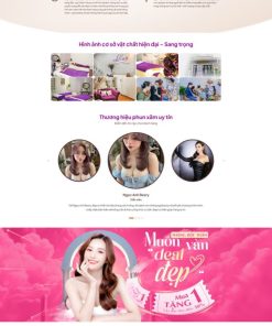 Theme wordpress spa phun xăm thẩm mỹ
