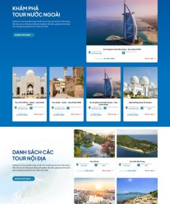 Theme wordpress bán tour du lịch vip