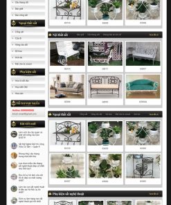 Theme wordpress cơ khí sắt mỹ nghệ
