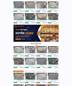 Theme wordpress xưởng đá