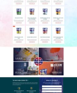 Theme wordpress bán sơn nước 3