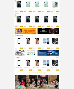 Theme wordpress shop bán điện thoại giống tgdd