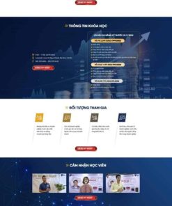 Theme ladingpape khóa học đầu tư doanh nhân