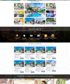 Theme wordpress cho thuê villa khách sạn