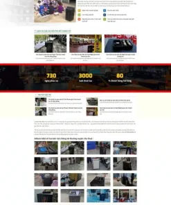 Theme wordpress dịch vụ cho thuê loa kẹo kéo