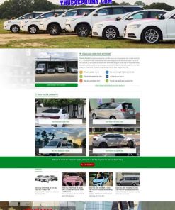 Theme Wordpress cho thuê xe phú mỹ nhẹ chuẩn seo