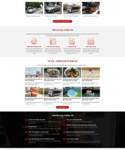 Theme wordpress dịch vụ thuê xe ô tô