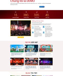 Theme wordpress tổ chức sự kiện