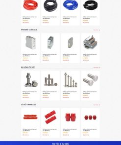 Theme wordpress bán vật tư cơ khí máy móc