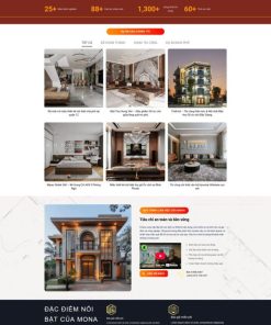 Theme wordpress kiến trúc xây dựng nhà đẹp