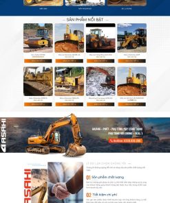 Theme WordPress bán xe cơ giới