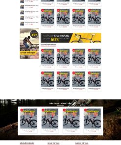 Theme wordpress bán xe đạp 3