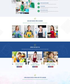 Theme wordpress dịch vụ giúp việc nhà
