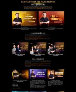 Theme wordpress giới thiệu khóa học đào tạo