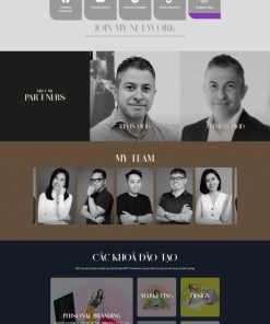 Theme wordpress giới thiệu brandname maketing