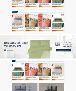 Theme wordpress bán nệm 1