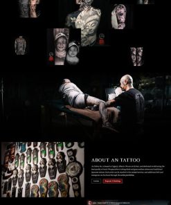 Theme WordPress Thợ Xăm Tattoo